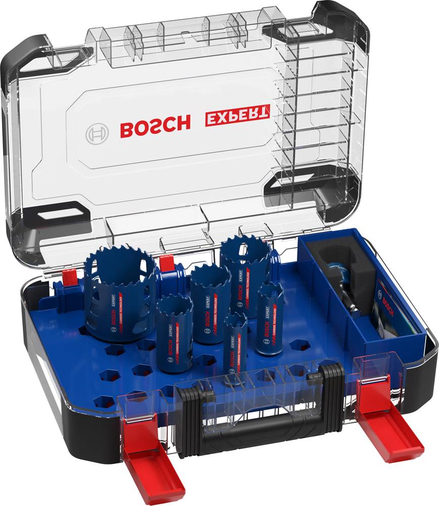 Bosch - Coffret scies-trépans tough Material 9 pièces de diamètre 22/25/35/40/51/68mm - BOSCH EXPERT - 2608900446 - Image 2