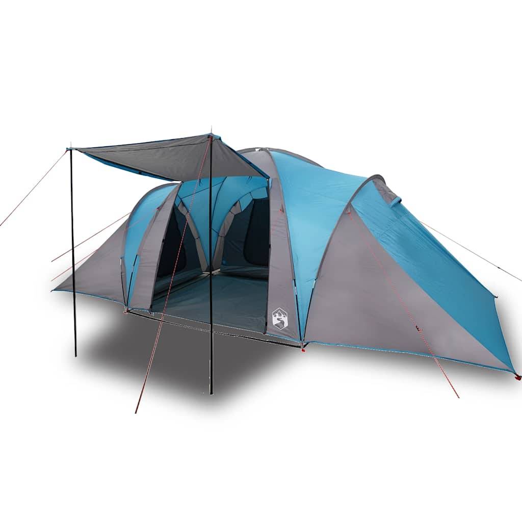 Tente de camping à dôme 4 personnes bleu imperméable alsavelo - Tentes