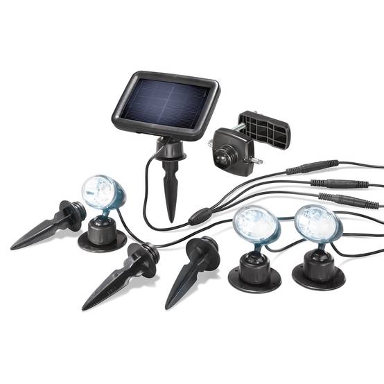 Projecteur solaire esotec, set de 3 Trio Professional couleur de lumière 6500K outdoor 102542 - Image 2