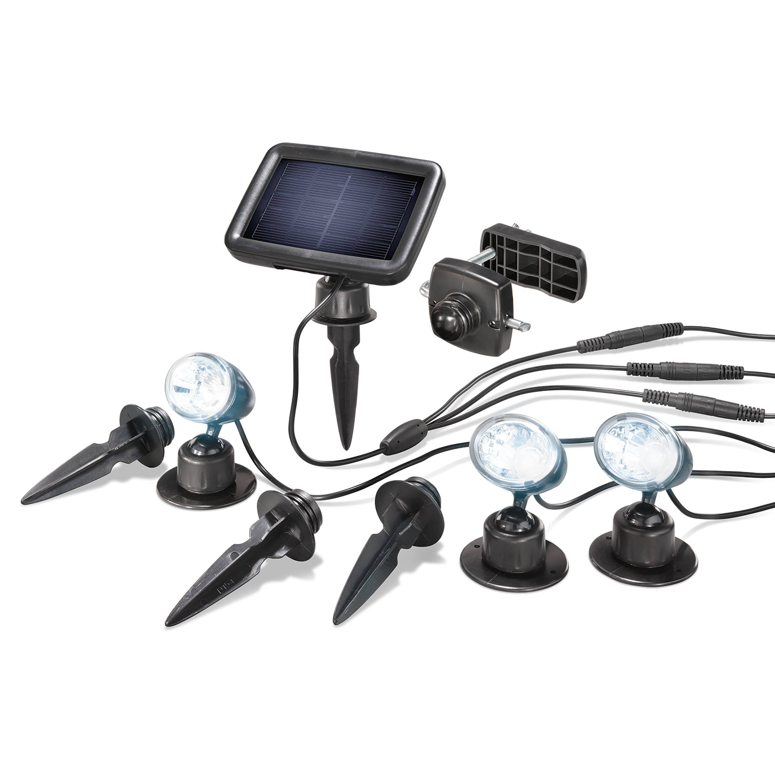 Projecteur solaire esotec, set de 3 Trio Professional couleur de lumière 6500K outdoor 102542 - Image 2