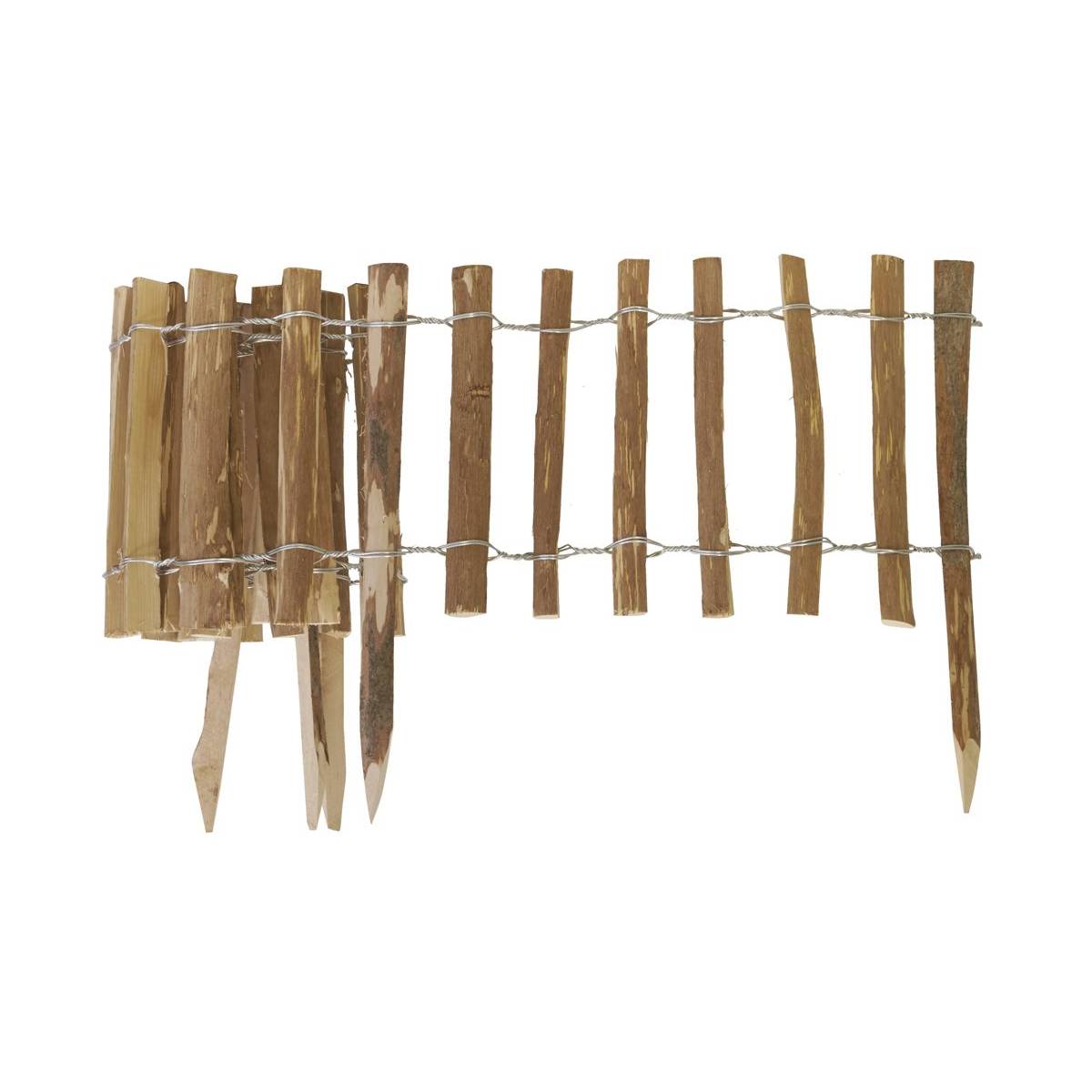 Aubry Gaspard - Bordure en noisetier (Lot de 4) - Image 1