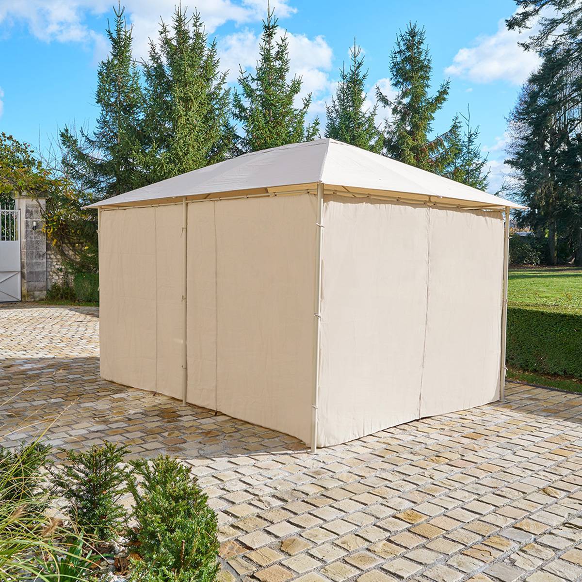 Hesperide - Tonnelle Santorini argile 4x3m Hespéride - Image 3