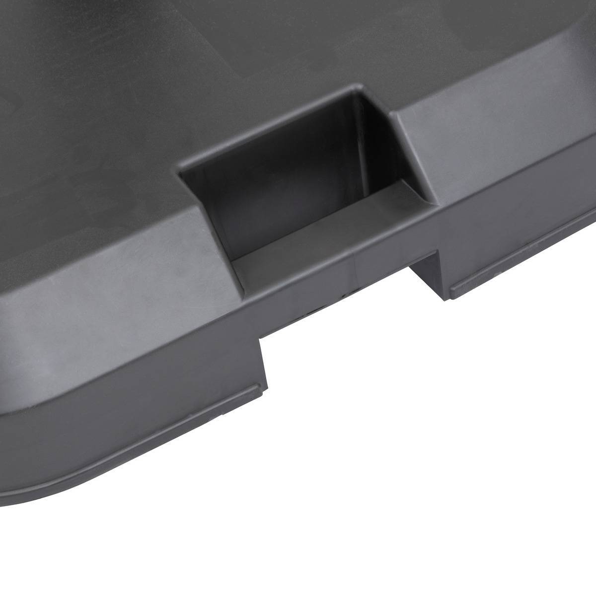 Hesperide - Pied de parasol à roulettes "Opanéo" anthracite 39kg en béton - Hespéride - Image 2