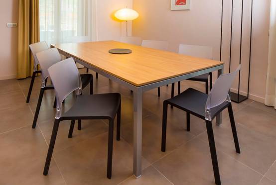 Set 2 chaises intérieur, extérieur sable FIONA Resol - Image 3
