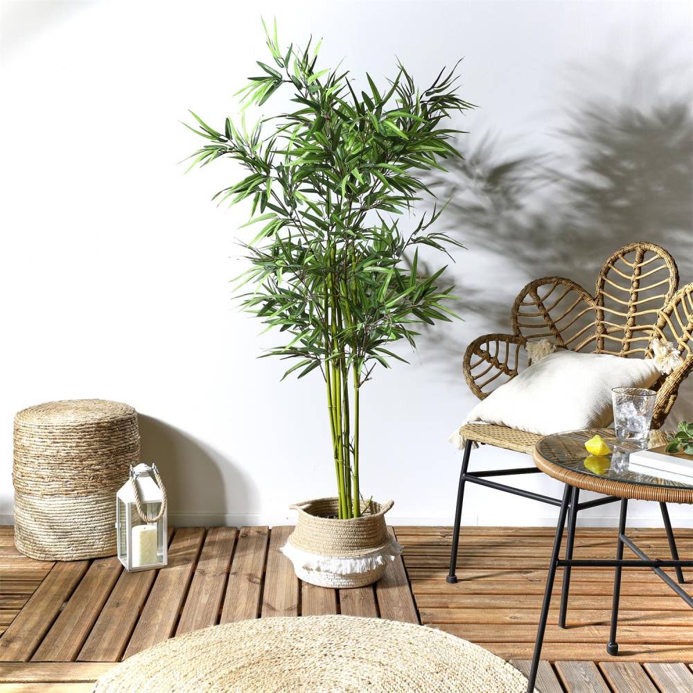 The Home Deco Factory - Bambou artificiel en pot 150 cm - Image 2