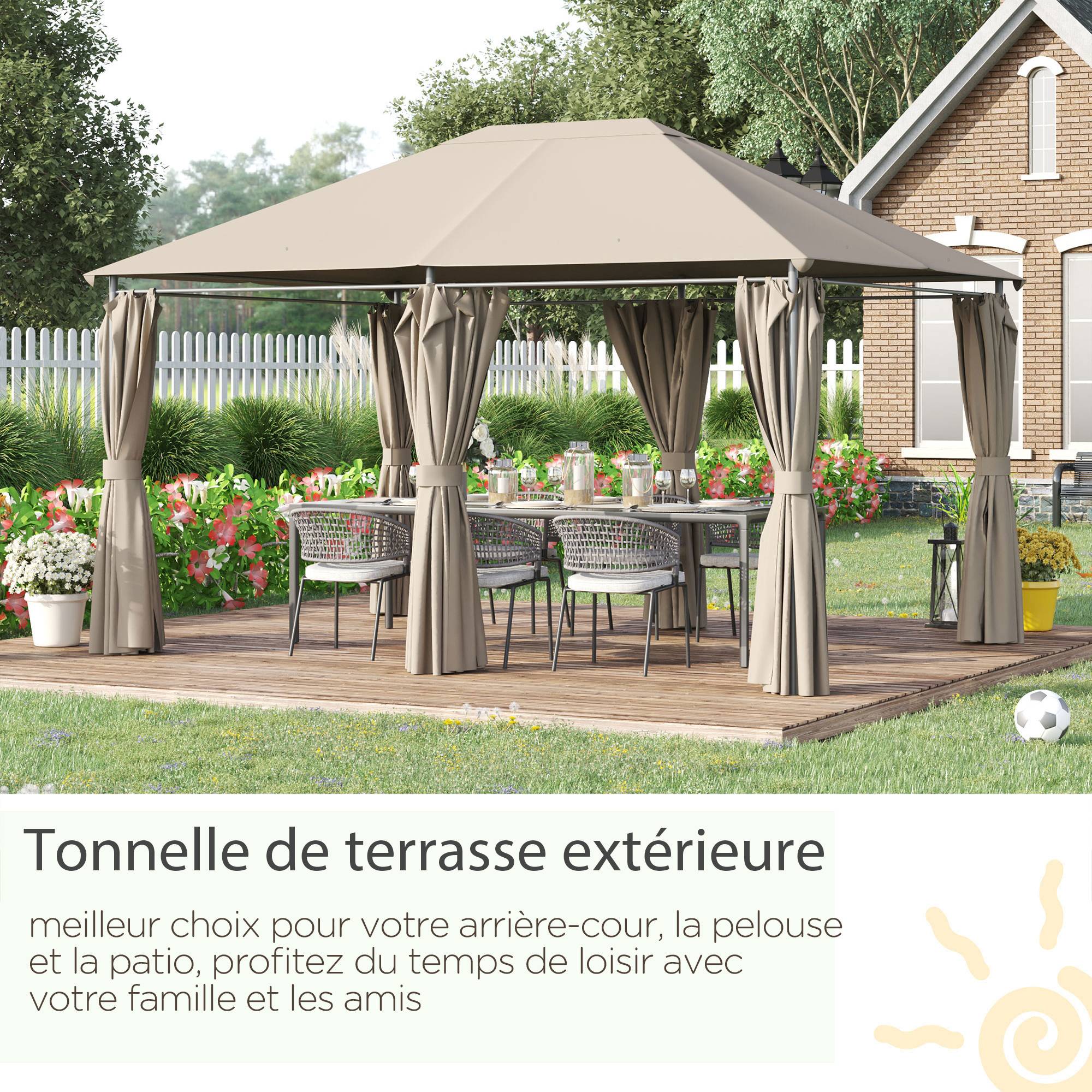 Bain de soleil chaise longue pliante avec coussin appuie-tête, 189x58x32.5cm Polyester Gris clair fr17 - Image 7