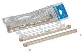 Kit double régulateur + déflecteur + cache vis + vis 22m³ NICOLL - sable - 1KHF122S