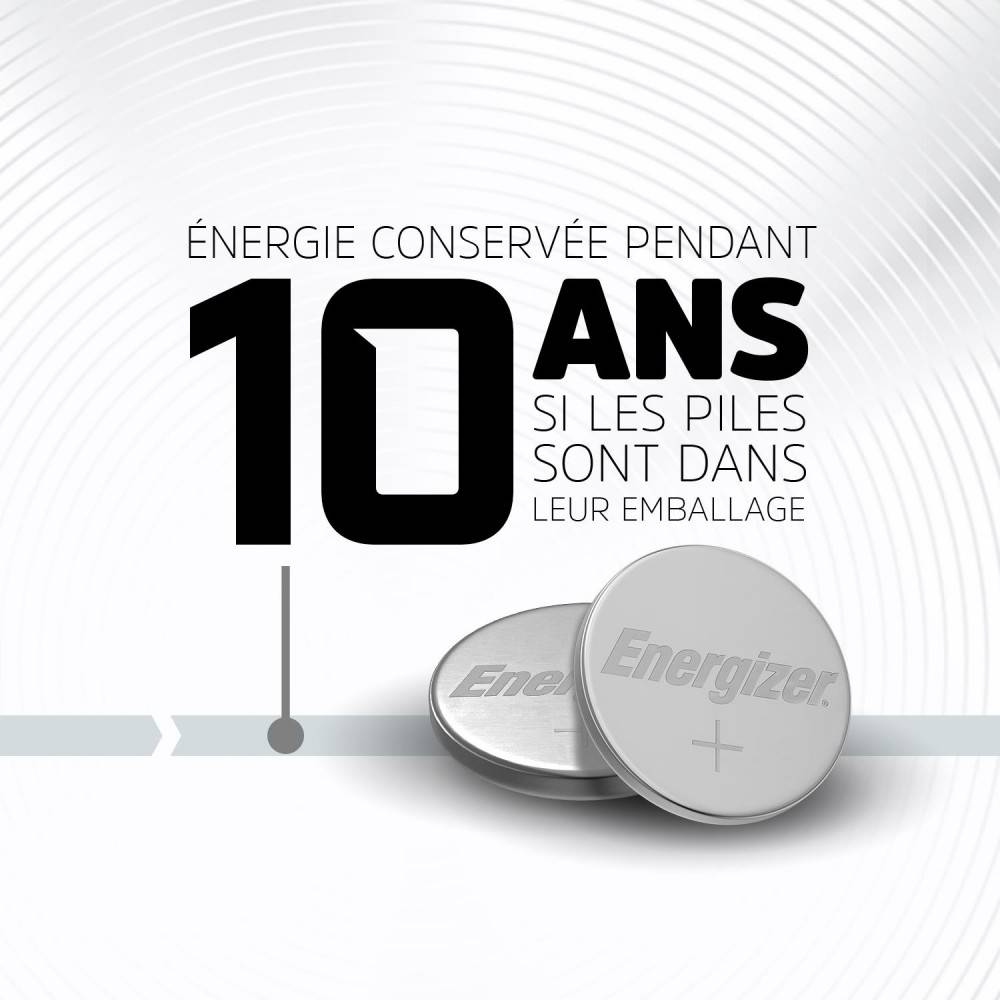 Energizer - Lot de 2 piles bouton cr2016/dl2016, 3 V, ENERGIZER - Image 4