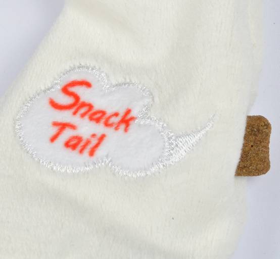 Jeu en peluche vache friandises a cacher pour chien - Image 3