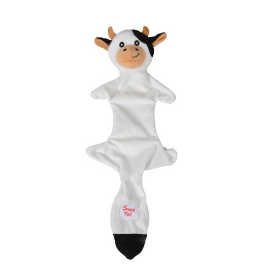 Jeu en peluche vache friandises a cacher pour chien - Image 1