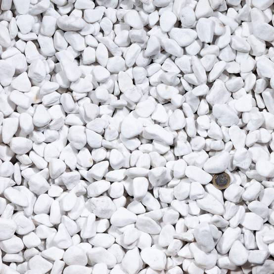 RO'MA Nature - Galet Blanc Pur 16-25 mm - Big Bag 500 kg (7,5 m²) - RO'MA NATURE - Image 2