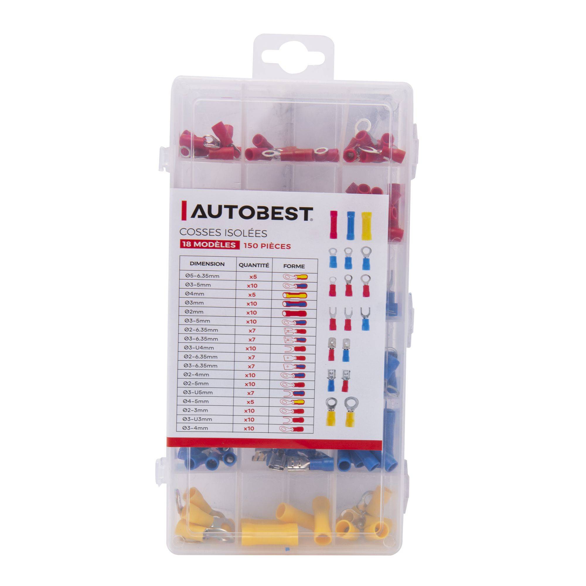 Coffret de cosses assorties  150 pcs - Image 5