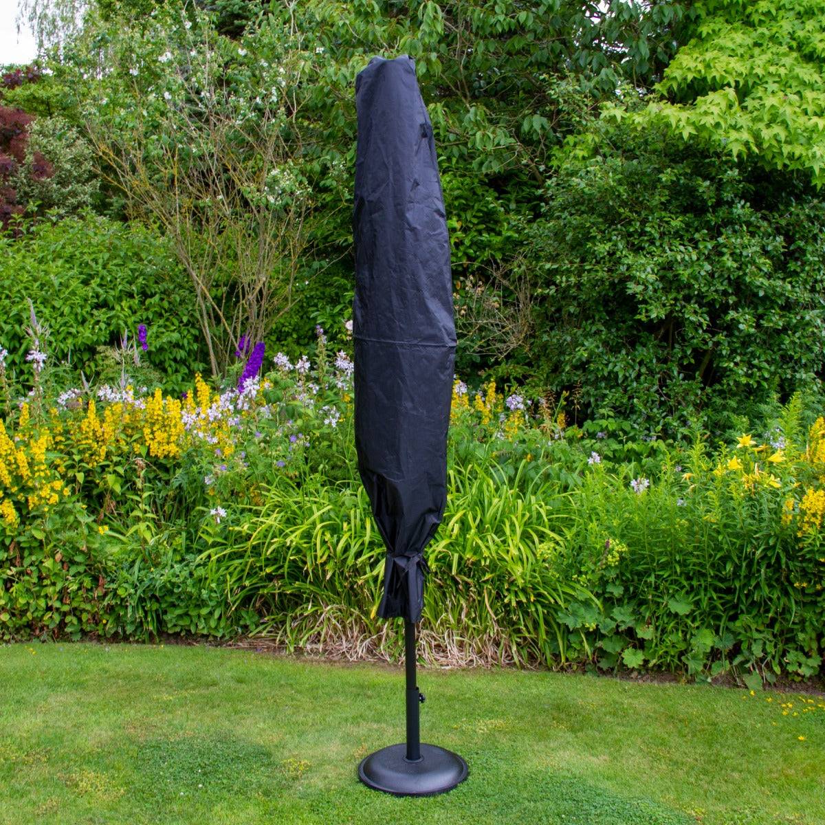 Monstershop - Parasol Vert 270 cm avec 32 LED's Intégrés - Image 5