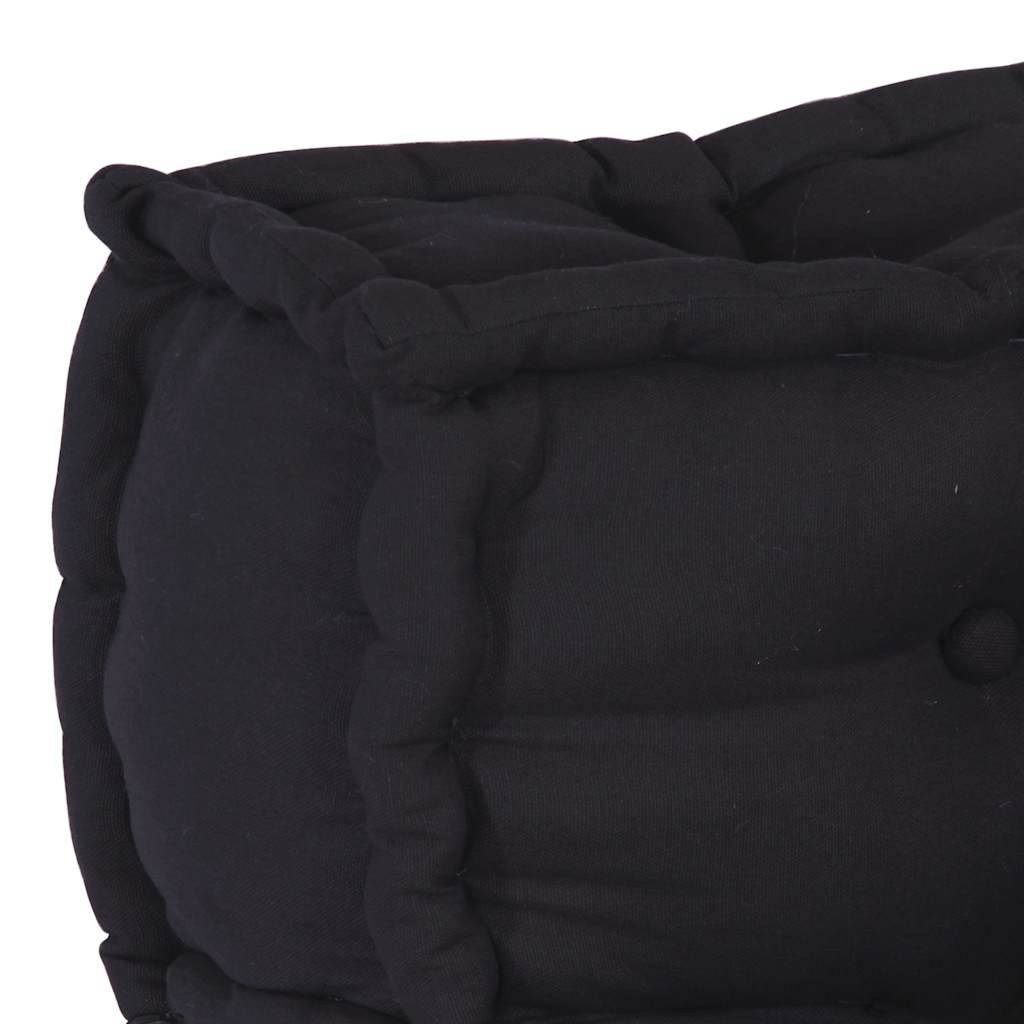 Canapé modulaire coton anthracite 140 x 70 x 36 cm - PANGIVO - Image 8