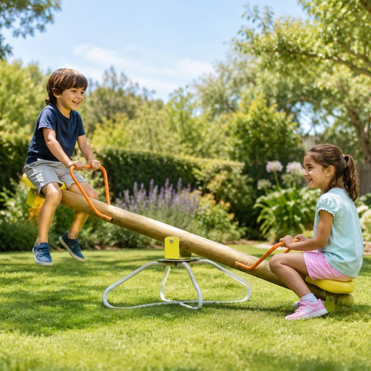 Bascule-Trébuchet rotative bois Trigano - Image 2