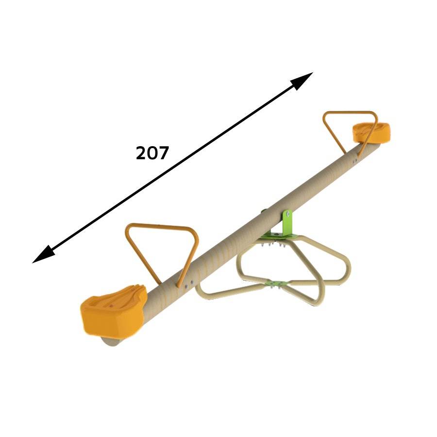 Bascule-Trébuchet rotative bois Trigano - Image 3