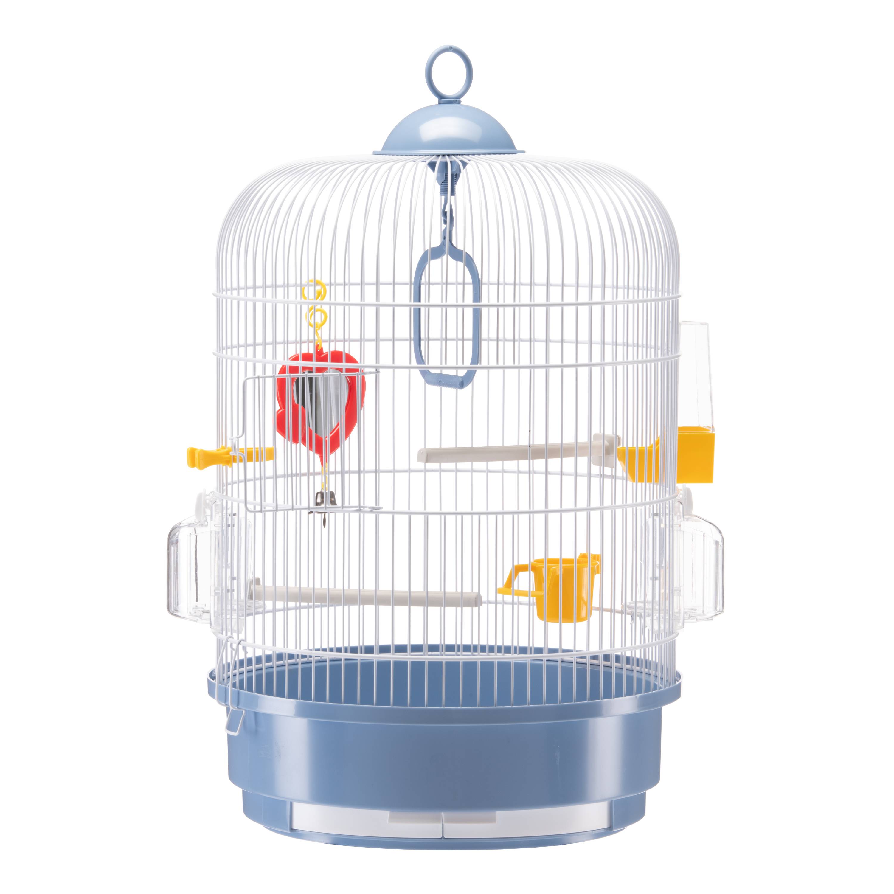 Ferplast - Ferplast Cage à Oiseaux REGINA Cage pour Oiseaux, Canaris, Perruches Ondulées, en Métal, Accessoires inclus Mangeoires rotatives Perchoirs, 32,5 x - Image 4