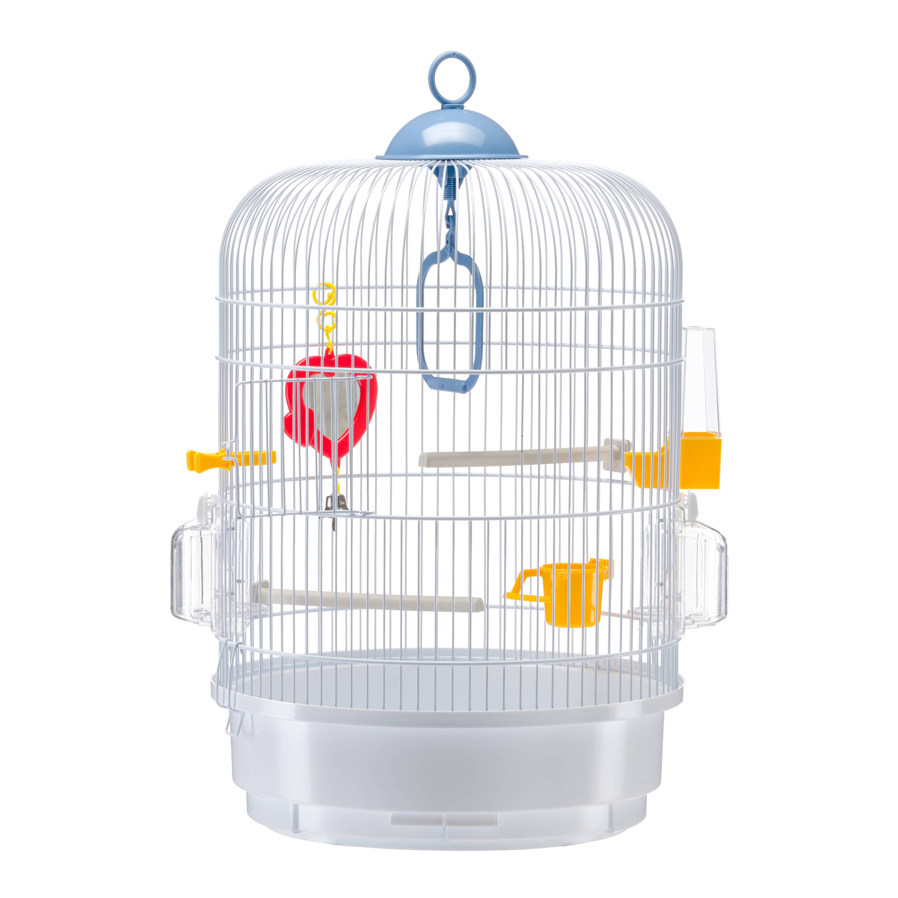 Ferplast - Ferplast Cage à Oiseaux REGINA Cage pour Oiseaux, Canaris, Perruches Ondulées, en Métal, Accessoires inclus Mangeoires rotatives Perchoirs, 32,5 x - Image 5