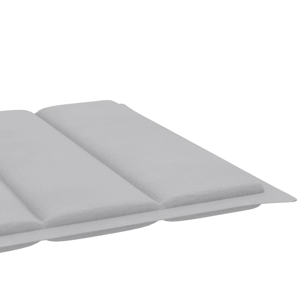 Bain de Soleil Teck Massif Table Intégrée Ajustable Coussin Gris – ComfortXL Outdoor Living - Image 9