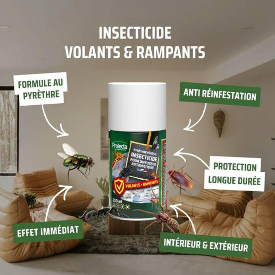 Protecta - Protecta - Lot de 6 recharges pour diffuseur d'insecticides - Image 3