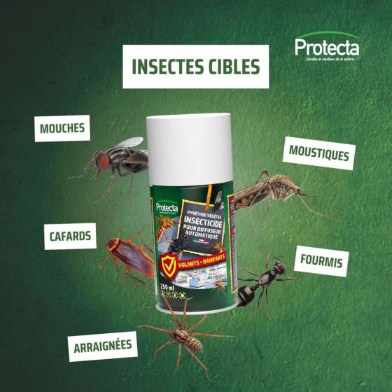 Protecta - Protecta - Lot de 6 recharges pour diffuseur d'insecticides - Image 2