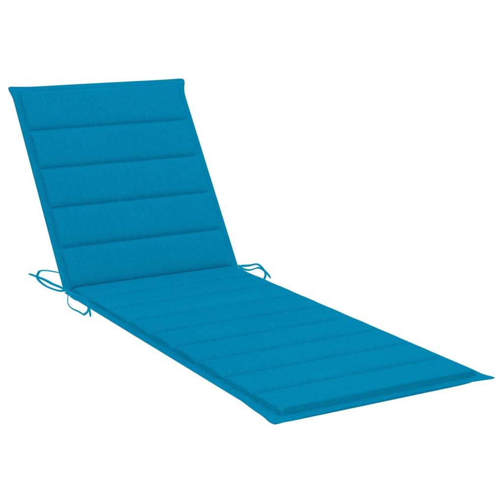 Helloshop26 - Transat chaise longue bain de soleil lit de jardin terrasse meuble d'extérieur pour 2 personnes avec coussins bambou - Image 6