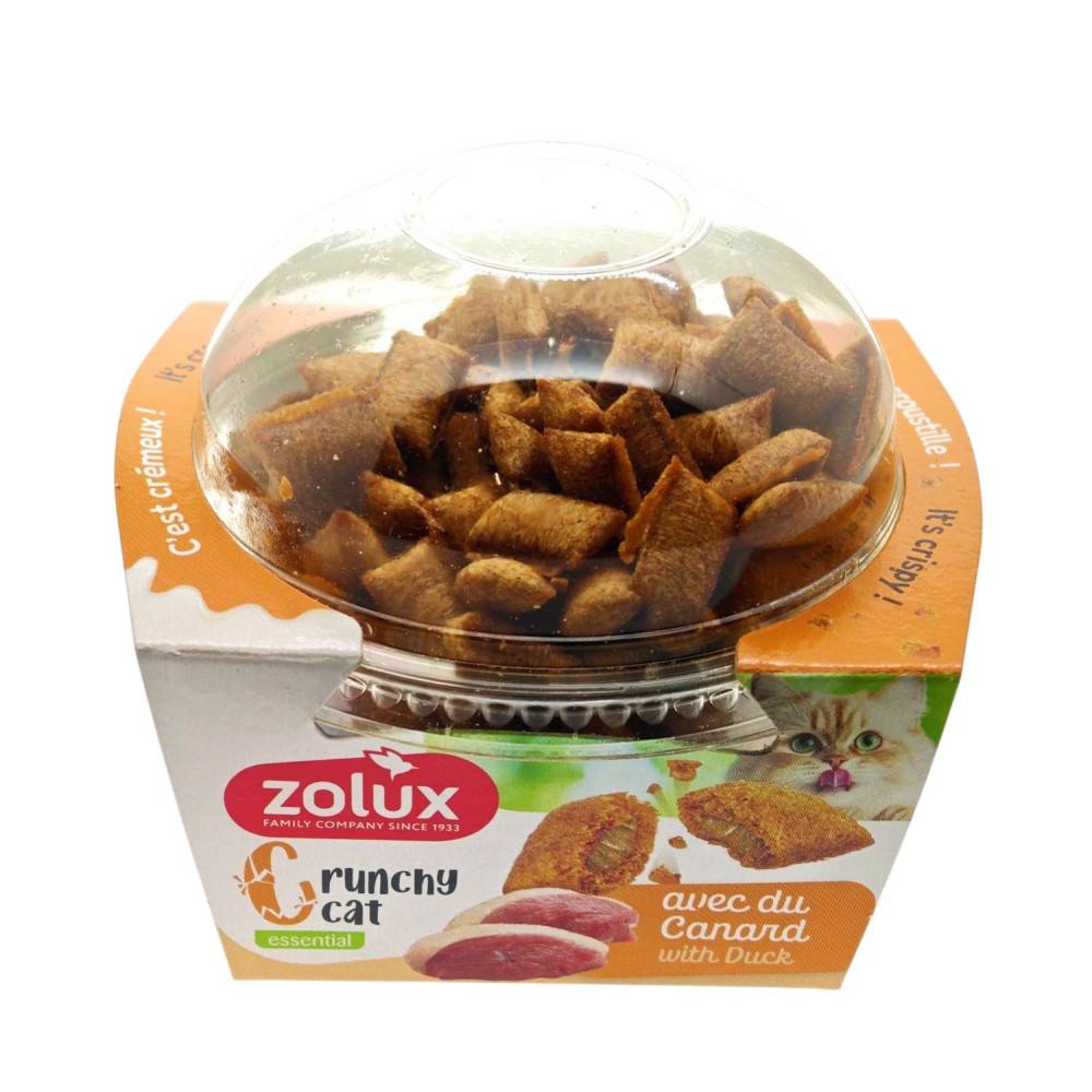 Zolux - Friandise Crunchy Cat Canard 80 gr pour chat - Image 3