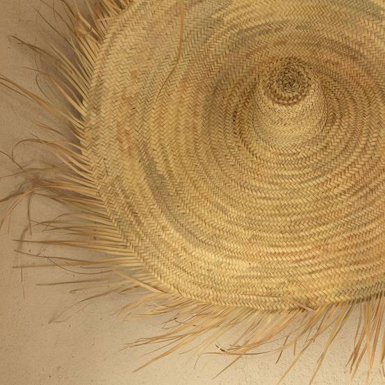 Home Maison - Chapeau de paille naturelle XXL - HOME MAISON - Osier - Naturel - Image 2