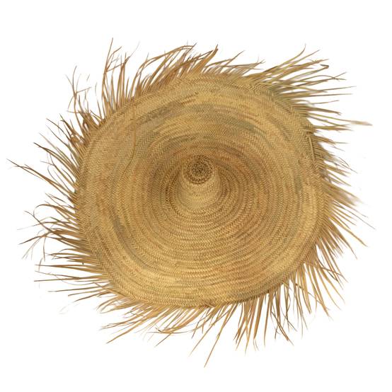 Home Maison - Chapeau de paille naturelle XXL - HOME MAISON - Osier - Naturel - Image 1