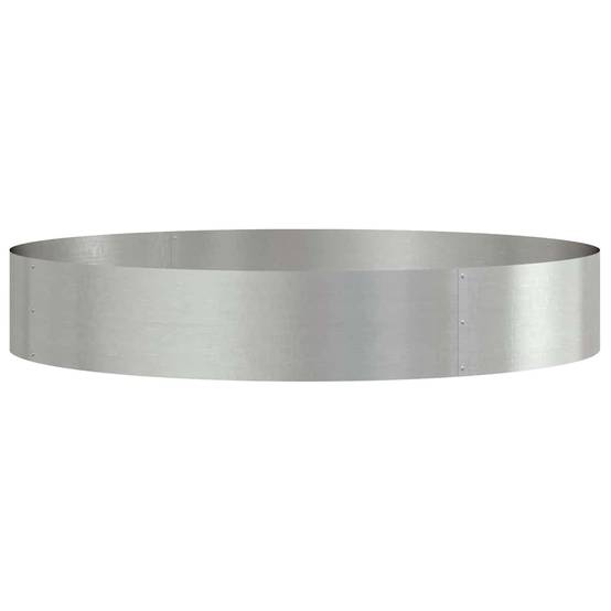 Vidaxl - Cache-pot de jardin Argent 120 x 120 x 20 cm Acier inoxydable vidaXL 873642 - Image 2
