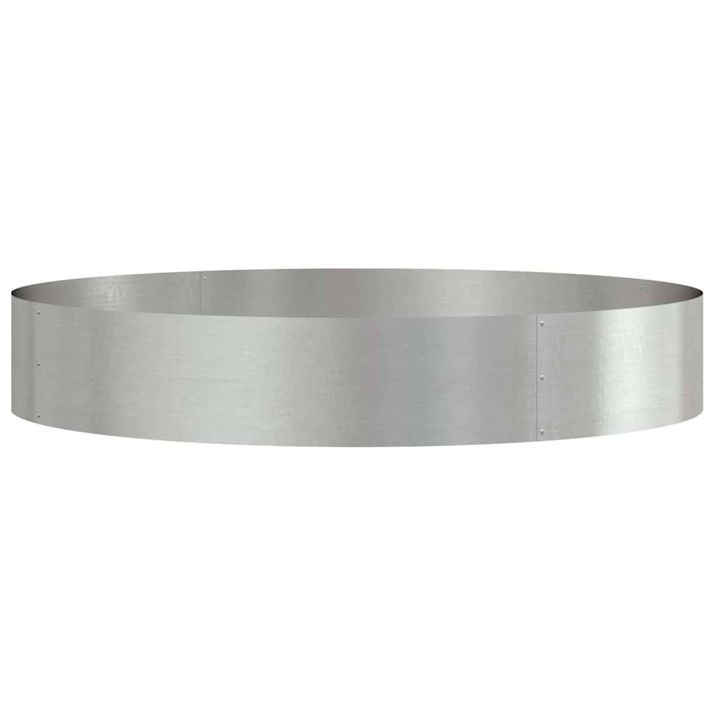 Vidaxl - Cache-pot de jardin Argent 120 x 120 x 20 cm Acier inoxydable vidaXL 873642 - Image 2