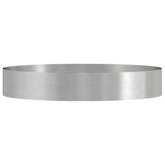 Vidaxl - Cache-pot de jardin Argent 120 x 120 x 20 cm Acier inoxydable vidaXL 873642 - Image 6