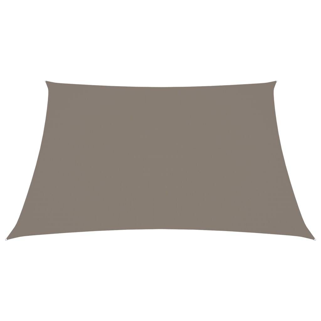 Helloshop26 - Voile toile d'ombrage parasol tissu oxford carré 2 x 2 m taupe - Image 2