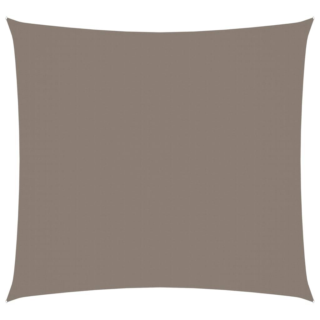 Helloshop26 - Voile toile d'ombrage parasol tissu oxford carré 2 x 2 m taupe - Image 1