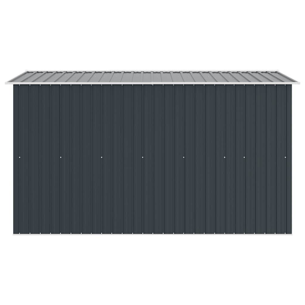 Vidaxl - Abri de jardin 257x298x178 cm Métal Anthracite vidaXL 143342 - Image 7