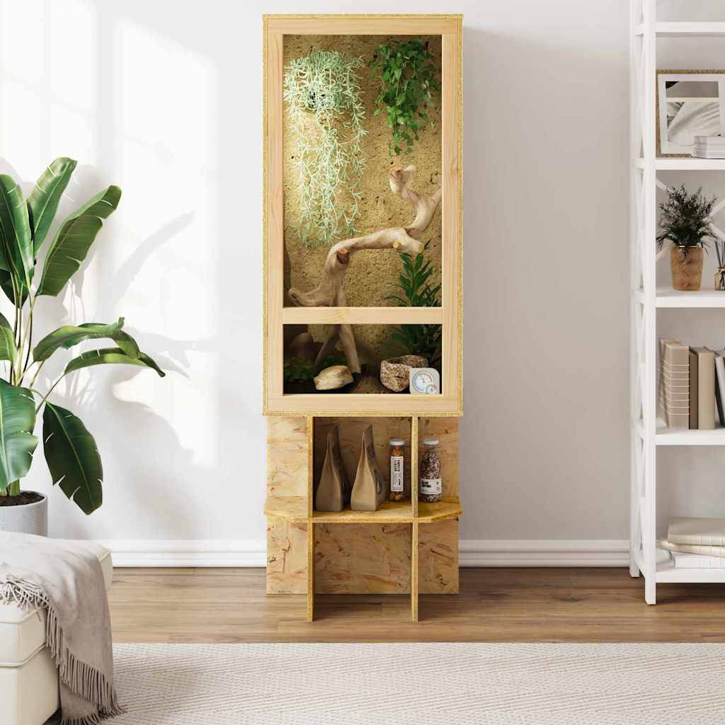 Vidaxl - Terrarium Marron 50 x 50 x 150 cm OSB vidaXL 3397891 - Image 5