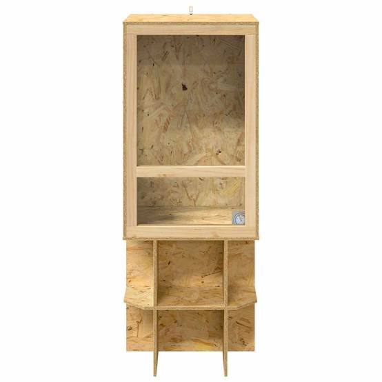 Vidaxl - Terrarium Marron 50 x 50 x 150 cm OSB vidaXL 3397891 - Image 9