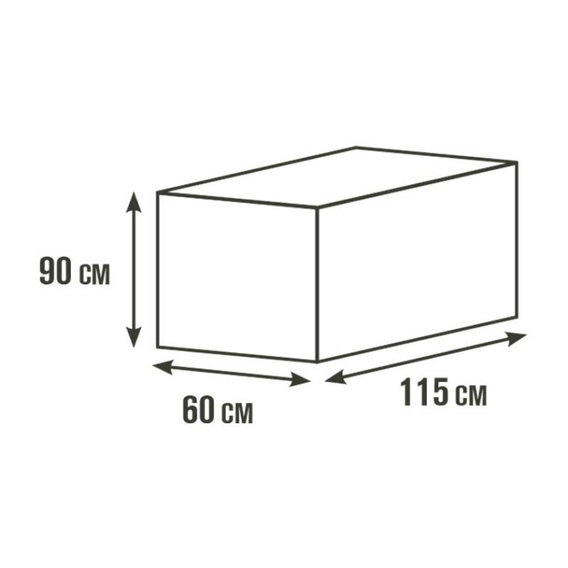 Brasero - Housse de protection pour plancha LOLA - BRASERO - Spéciale planchas LOLA - Taille sur-mesure 115 x 60 x 90 cm - Image 2
