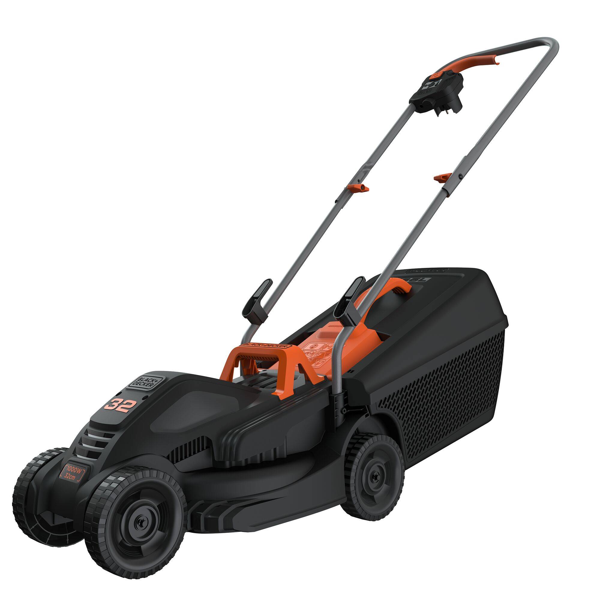 Tondeuse filaire - 3 hauteurs réglables 20, 40 et 60 mm 1000W BLACK+DECKER - Image 1