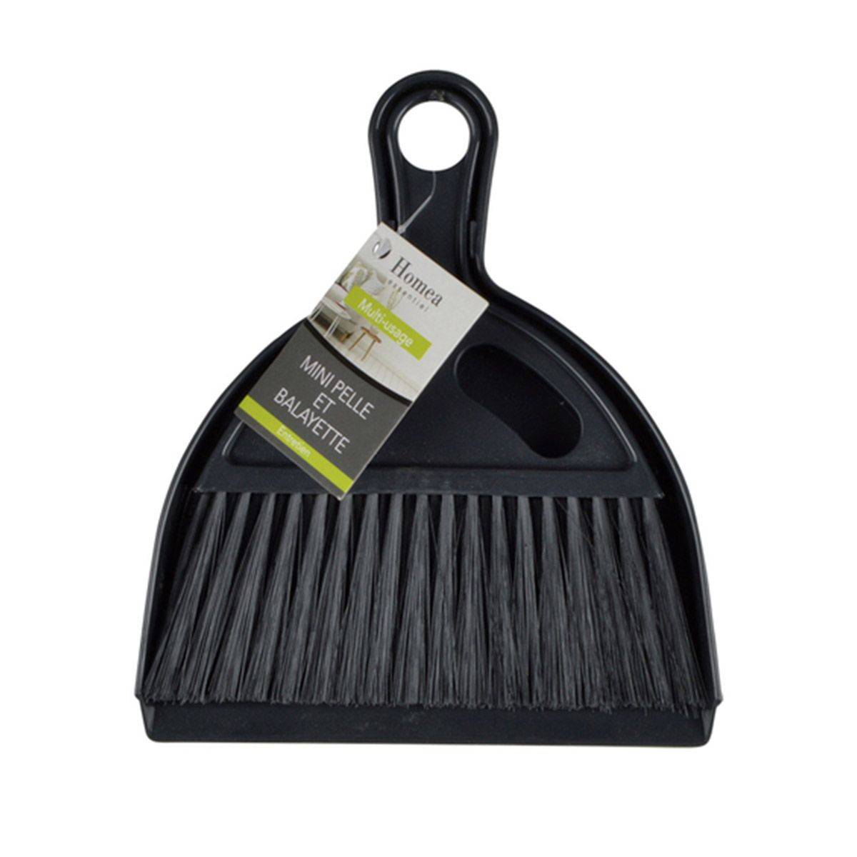 Pelle & Balayette en Plastique "Mini" 20cm Anthracite - Image 2