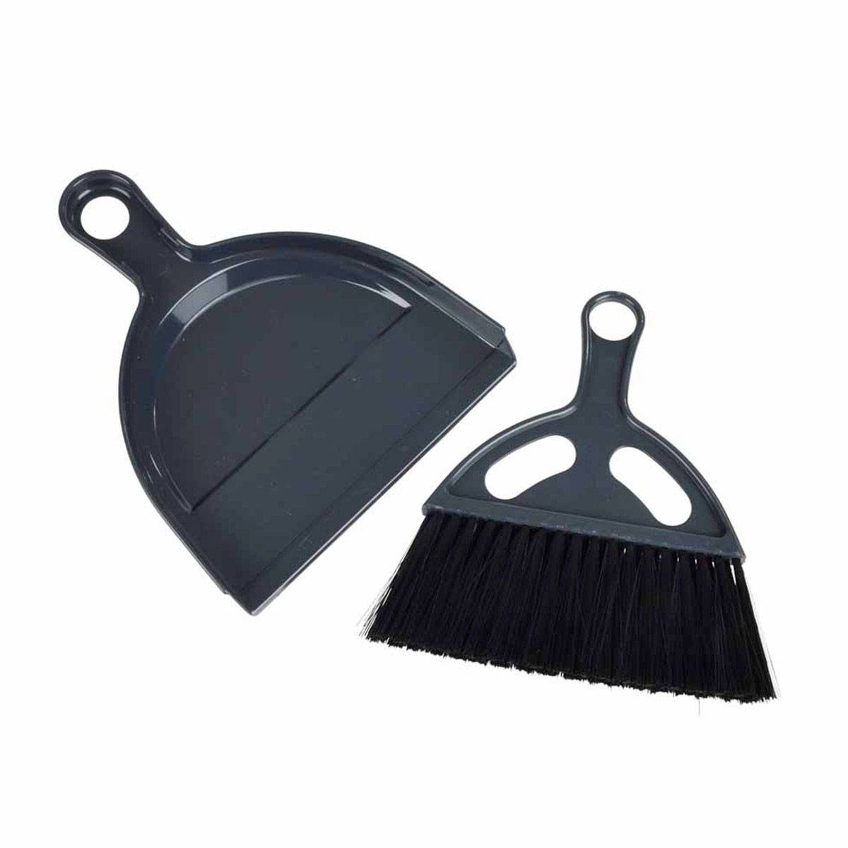 Pelle & Balayette en Plastique "Mini" 20cm Anthracite - Image 1