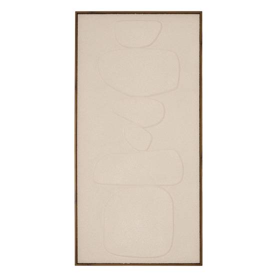 Atmosphera - Toile Roger rectangulaire 58x116cm - Atmosphera Créateur d'intérieur - Image 1