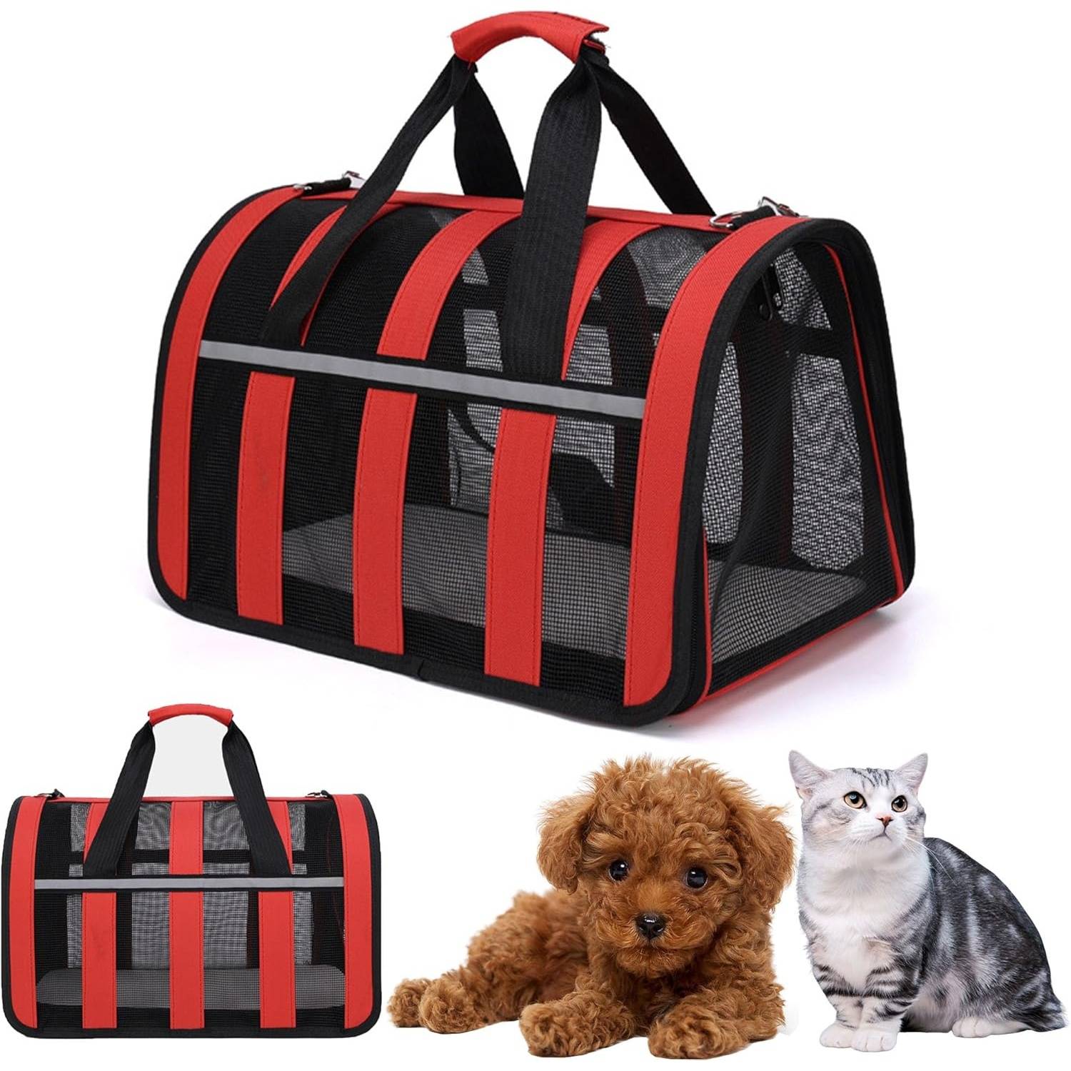 DtopbuyAge - Sac respirant pliable - Petit chat et chien DtopbuyAge - Image 1