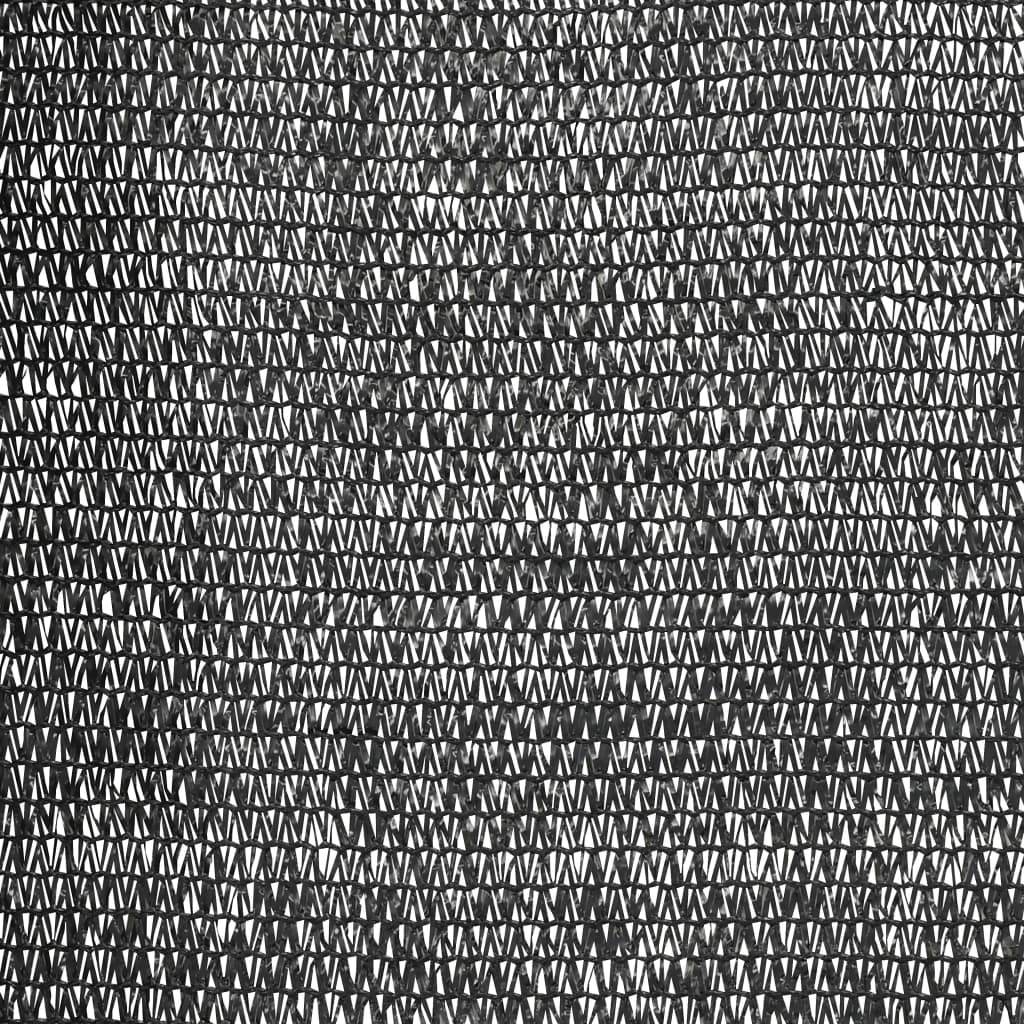 Helloshop26 - Filet brise-vue 2x50 m PEHD 195 g/m² noir - Image 4