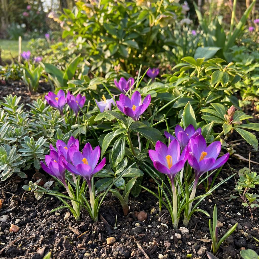 La Green Touch - Crocus Ruby Giant - 200 bulbes - Image 2