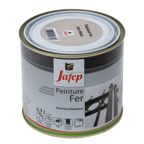 Peinture fer antirouille beige Jafep - 0,5 L - Image 2