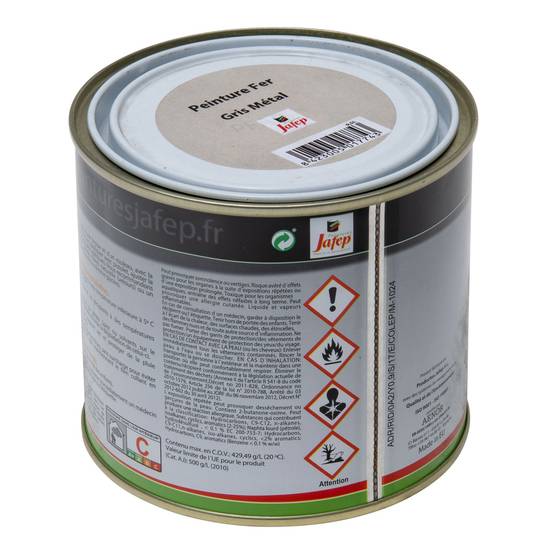 Peinture fer antirouille beige Jafep - 0,5 L - Image 4