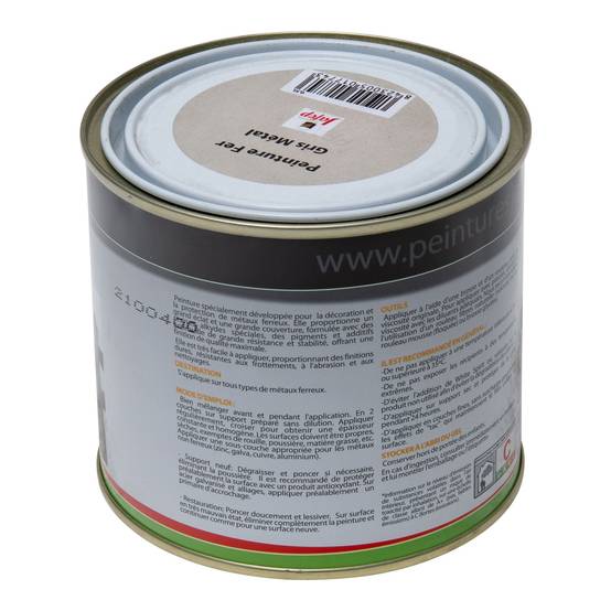 Peinture fer antirouille beige Jafep - 0,5 L - Image 3