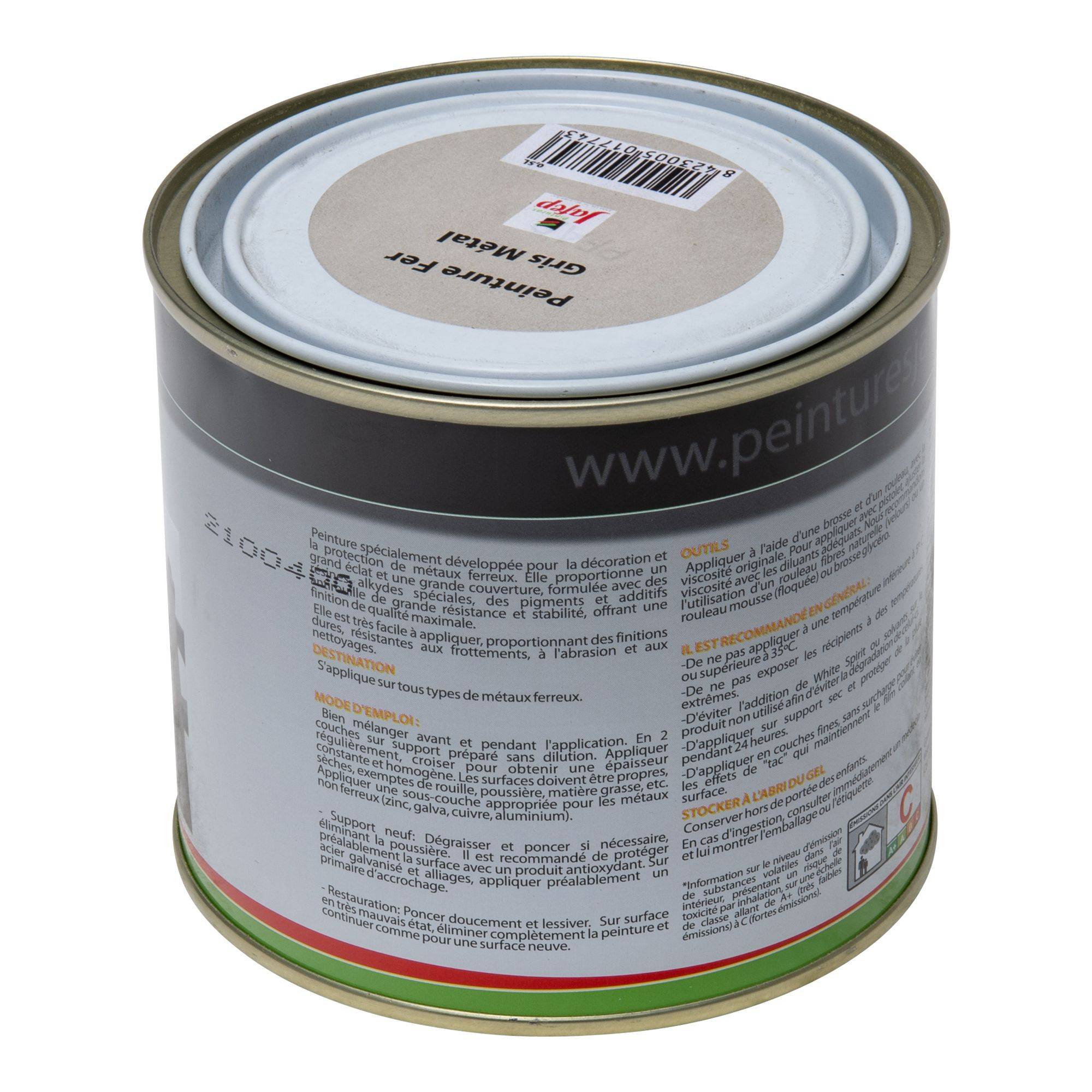 Peinture fer antirouille beige Jafep - 0,5 L - Image 3