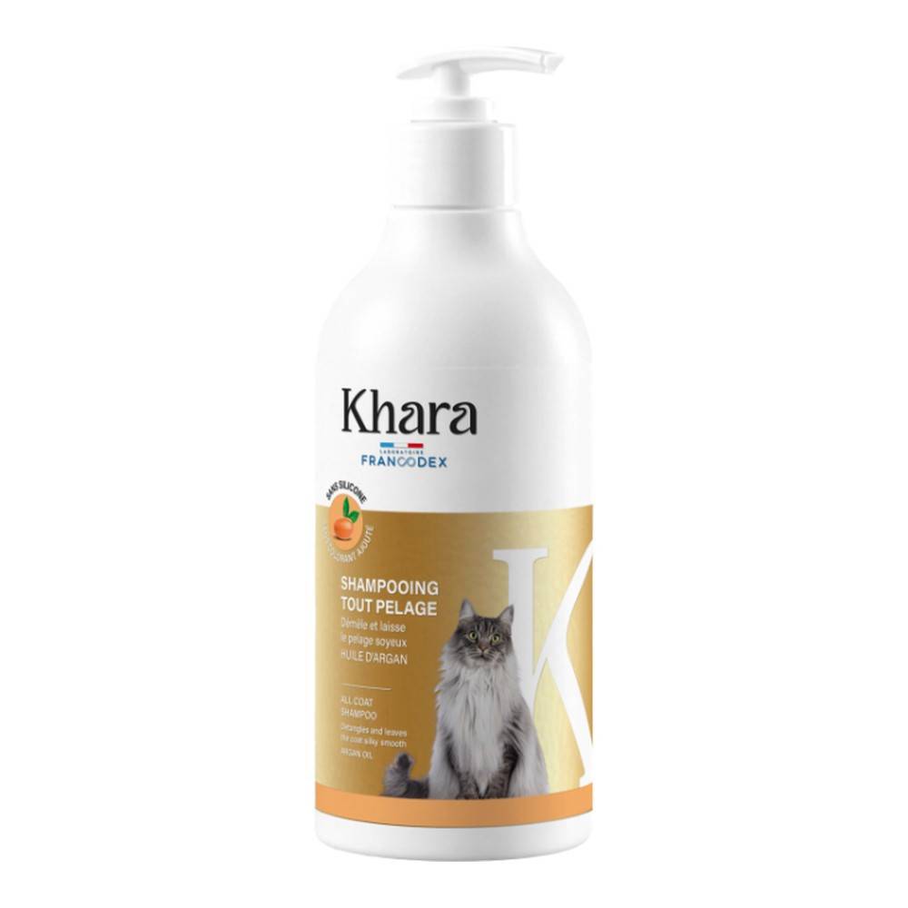 Francodex - Shampooing Khara Tout Pelage à l'Huile d'Argan - Chat - 250 ml - Image 2